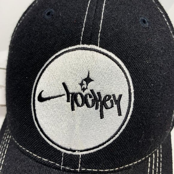 Nike Hockey Retro y2k 2000s 90s Vintage RARE Adjustable Hat - Picture 4 of 4